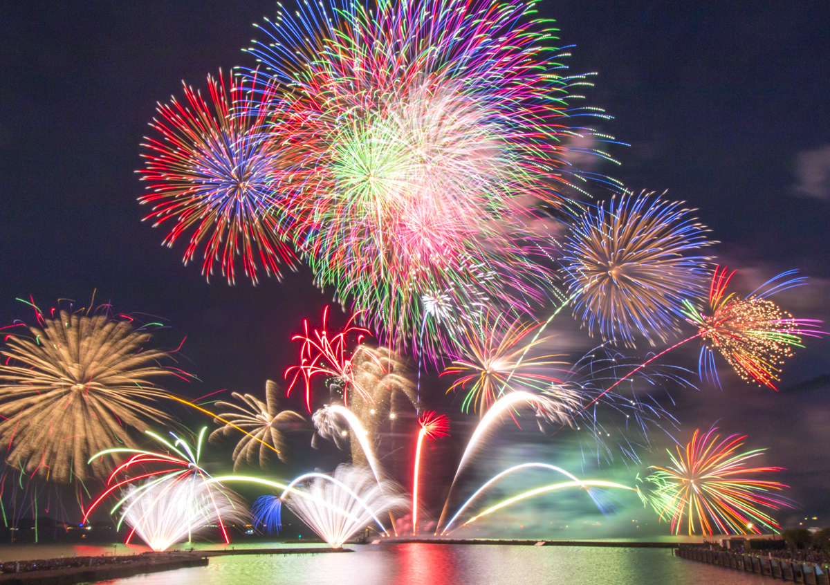 ８月５日 月 花火と絶景を楽しむ一日 へ お知らせ 賤ヶ岳リフト